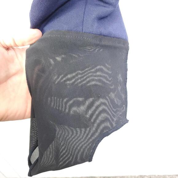 Bogner Pants Womens 10 Large Navy Stirrup Ski Snow Wool Blend Zip Pocket - Picture 4 of 9